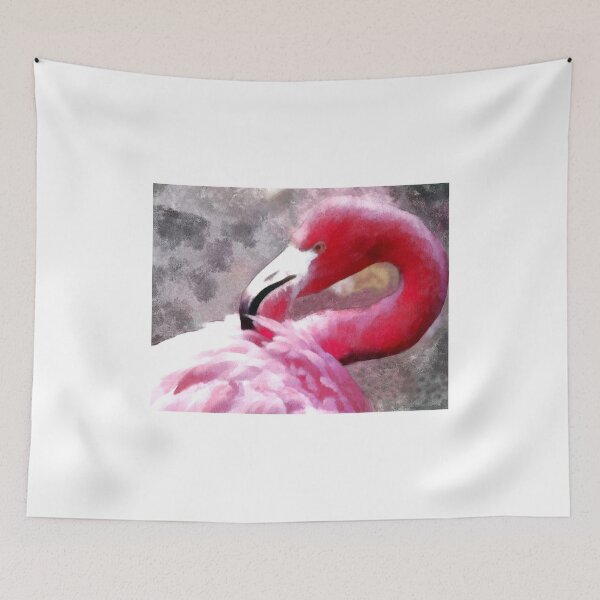 Item preview, Flamingo impressionist ... no border designed and sold by drivebye.