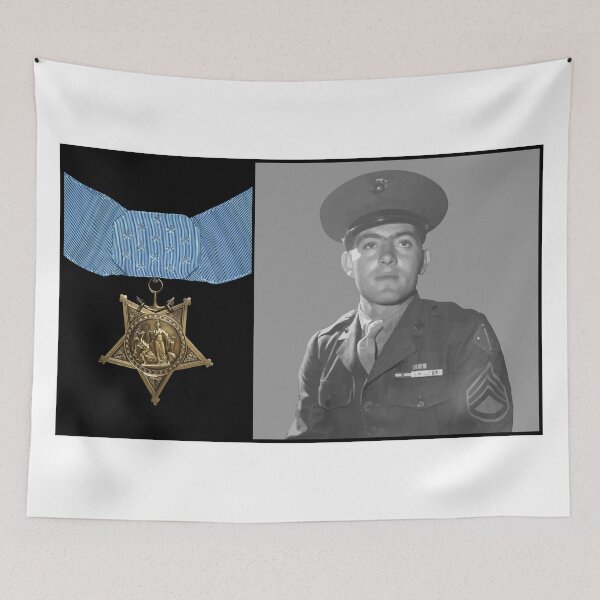 Item preview, John Basilone and The Medal of Honor  designed and sold by warishellstore.