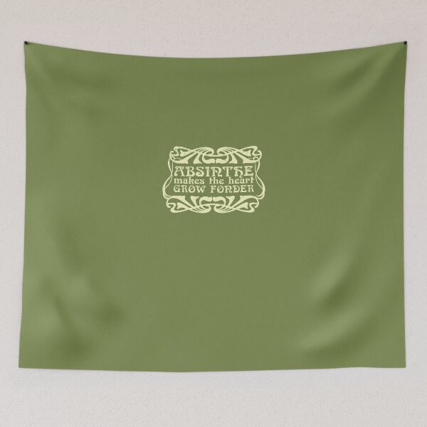 Item preview, Absinthe makes the heart grow fonder designed and sold by 31Threads.