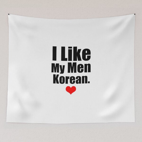 Item preview, I Like My Men Korean  designed and sold by OttakeikiNoKami.