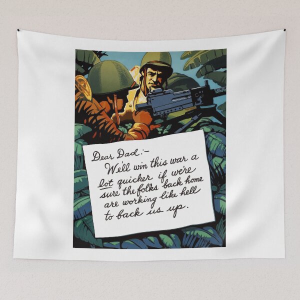 Item preview, Soldier's Letter Home To Dad -- WW2 designed and sold by warishellstore.