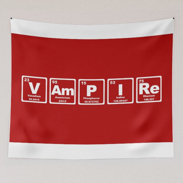 Item preview, Vampire - Periodic Table designed and sold by Graphix.