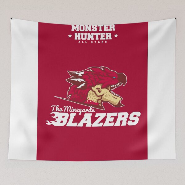 Item preview, Monster Hunter All Stars - The Minegarde Blazers designed and sold by bleachedink.