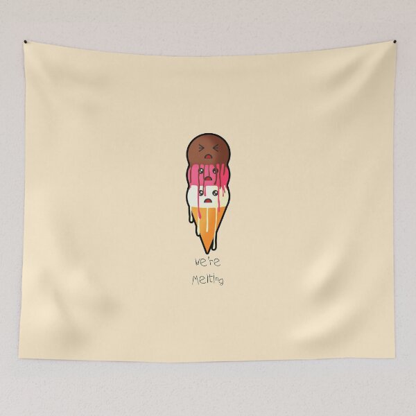 Item preview, We're Melting designed and sold by korben1337.