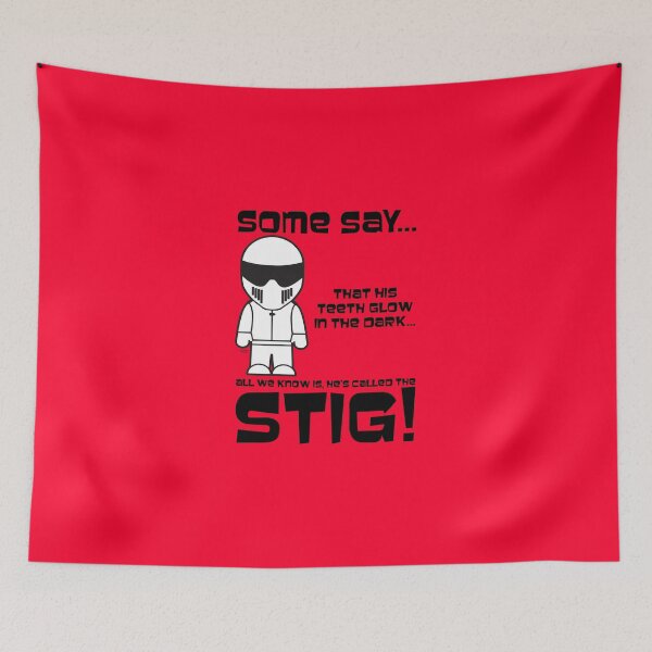 Item preview, The Stig - Glow in the Dark Teeth designed and sold by jimcwood.