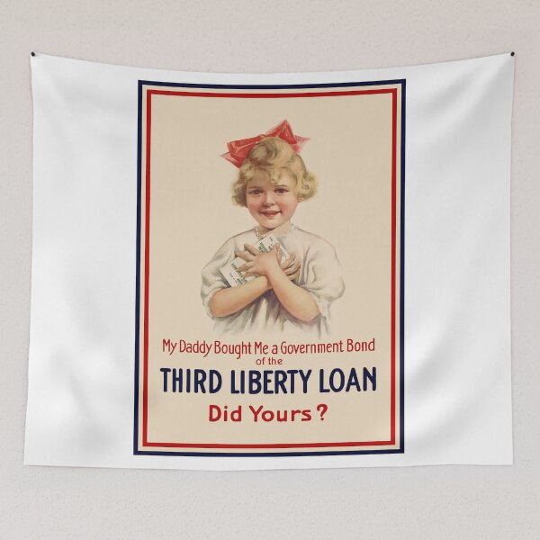 Item preview, My Daddy Bought Me A Government Bond - WW1 designed and sold by warishellstore.