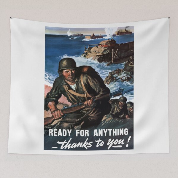 Item preview, Ready For Anything Thanks To You -- WWII designed and sold by warishellstore.