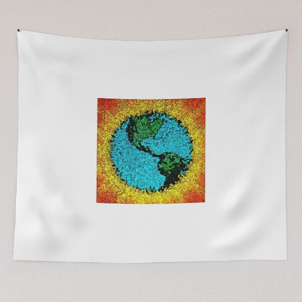 Item preview, Abstract Planet Earth Pop Art designed and sold by Phil Perkins.