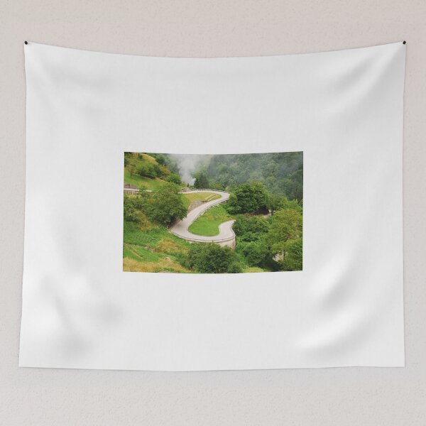 Item preview, Road in Carnic Alps Near Paularo designed and sold by jojobob.