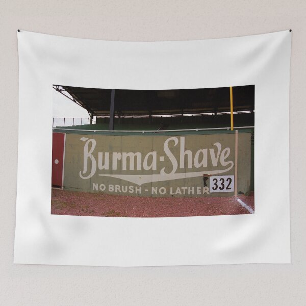Item preview, Baseball Field & Burma Shave Sign designed and sold by Frank Romeo.