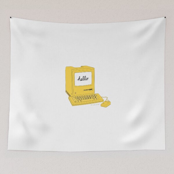 Item preview, Yellow 1984 Macintosh designed and sold by nealcampbell.