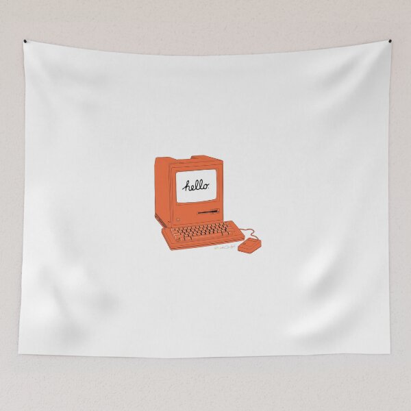 Item preview, Orange 1984 Macintosh designed and sold by nealcampbell.
