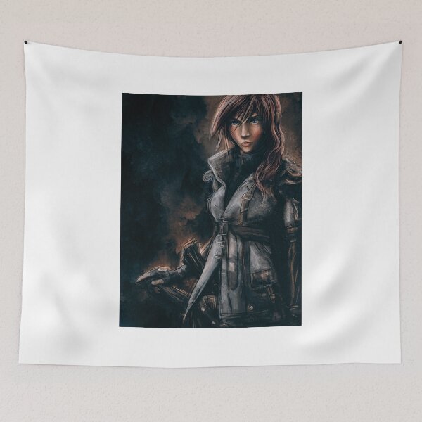 Item preview, Lightning from Final Fantasy 13 Painting designed and sold by barrettbiggers.