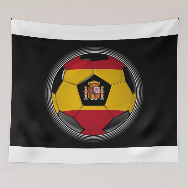 Item preview, Spain - Spanish Flag - Football or Soccer designed and sold by Graphix.
