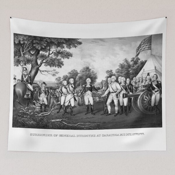 Item preview, The Surrender of General Burgoyne designed and sold by warishellstore.