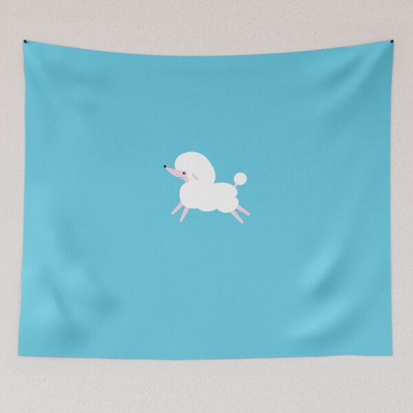 Item preview, White poodle! puppy dog super cute! designed and sold by jazzydevil.
