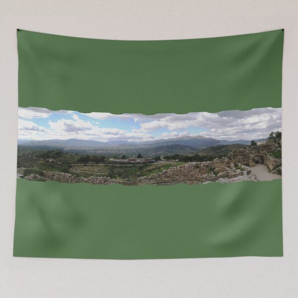Item preview, panorama of mycenaic citadel designed and sold by tbshots.