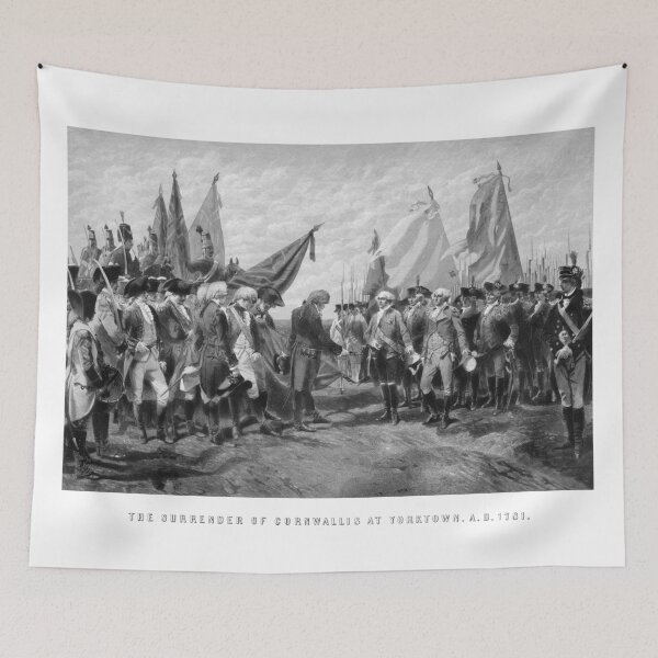 Item preview, The Surrender Of Cornwallis At Yorktown designed and sold by warishellstore.
