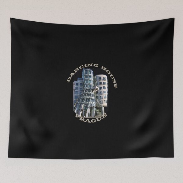 Item preview, *•.¸♥♥¸.•*The Dancing House Prague TEE SHIRT WITH TEXT*•.¸♥♥¸.•* designed and sold by ✿✿ Bonita ✿✿ ђєℓℓσ.