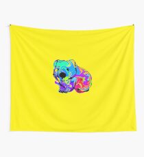 Colorful Wombat Tapestry