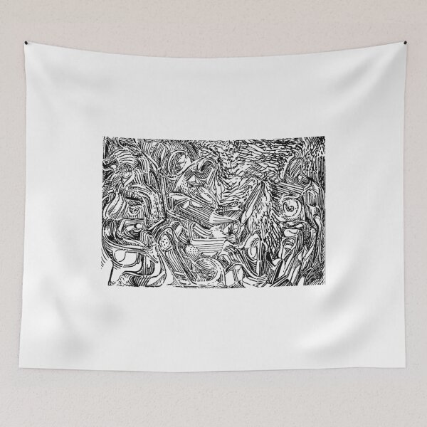 Item preview, freestyle ink drawing 002 designed and sold by David Bolz.