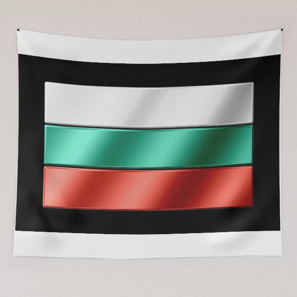 Item preview, Bulgarian Flag - Bulgaria - Metallic designed and sold by Graphix.