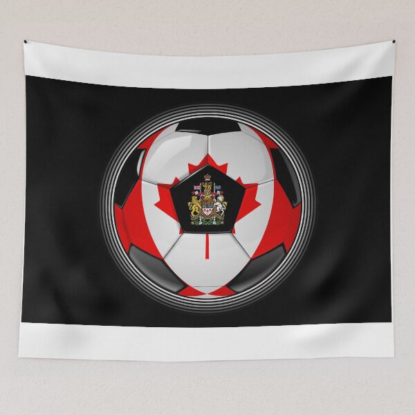 Item preview, Canada - Canadian Flag - Football or Soccer designed and sold by Graphix.