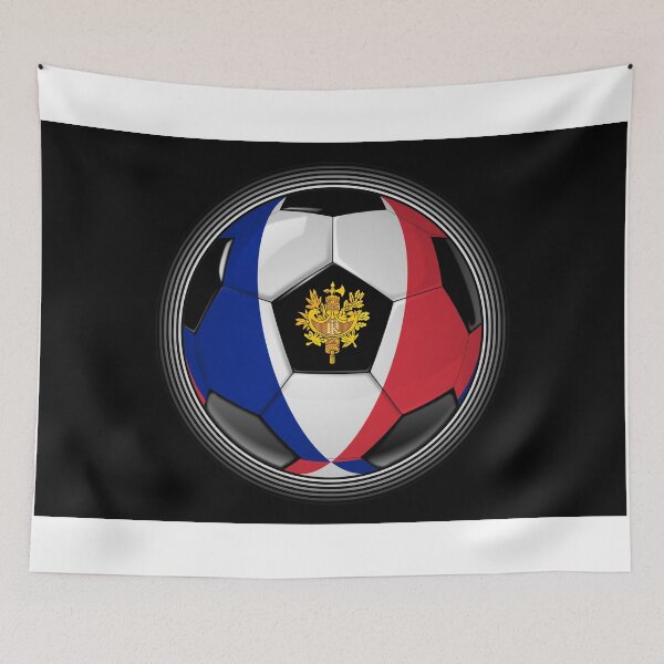 Item preview, France - French Flag - Football or Soccer designed and sold by Graphix.
