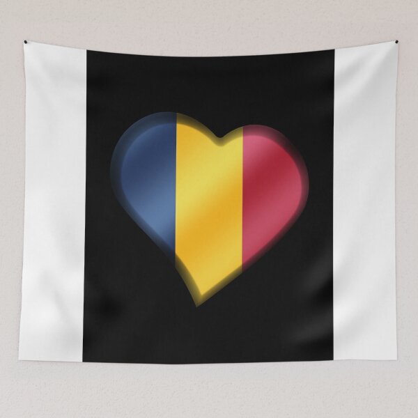 Item preview, Chadian Flag - Chad - Heart designed and sold by Graphix.