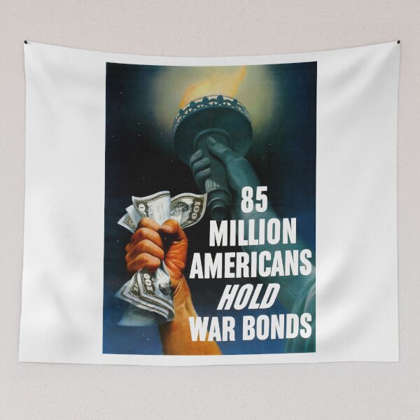 Item preview, 85 Million Americans Hold War Bonds -- WW2 designed and sold by warishellstore.