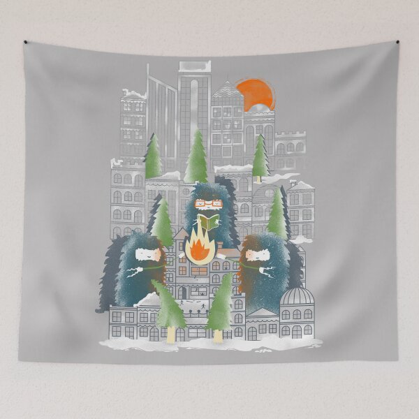 Item preview, Camping in the City designed and sold by freeagent08.