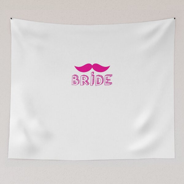 Item preview, MUSTACHE theme wedding: BRIDE designed and sold by jazzydevil.