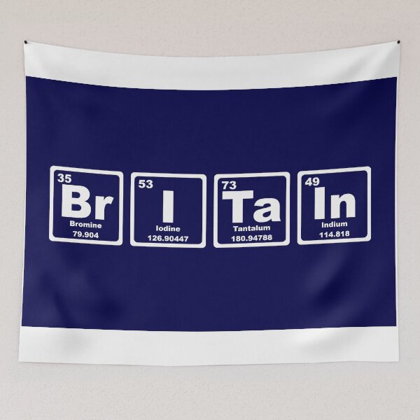 Artikelvorschau, Britain - Periodic Table entworfen und verkauft von Graphix.