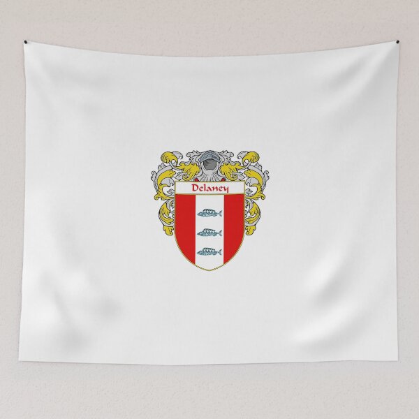 Item preview, Delaney Coat of Arms/Family Crest designed and sold by IrishArms.