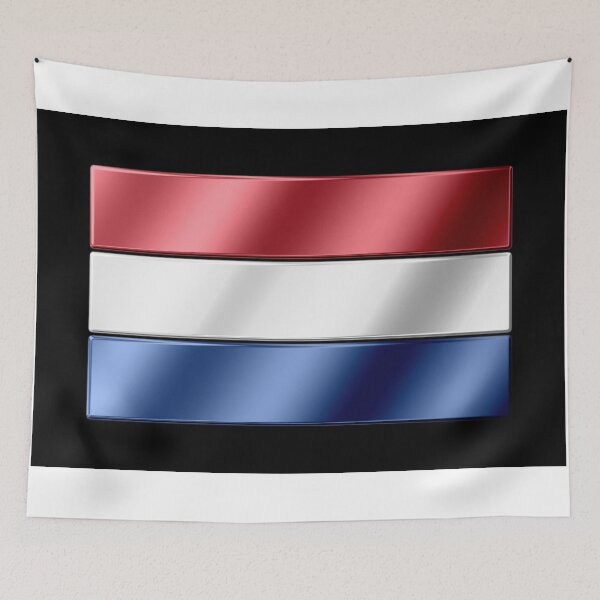Item preview, Dutch Flag - Netherlands - Metallic designed and sold by Graphix.
