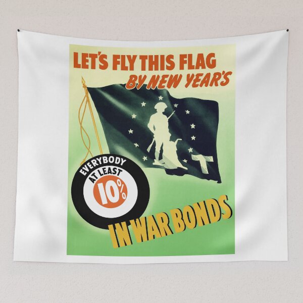 Artikelvorschau, Lassen Sie uns diese Flagge bis Neujahr hissen – 2. Weltkrieg entworfen und verkauft von warishellstore.