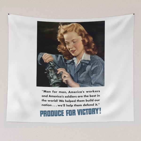 Item preview, Produce For Victory -- WWII designed and sold by warishellstore.