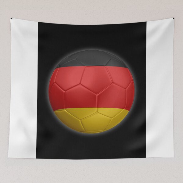 Item preview, Germany - German Flag - Football or Soccer 2 designed and sold by Graphix.