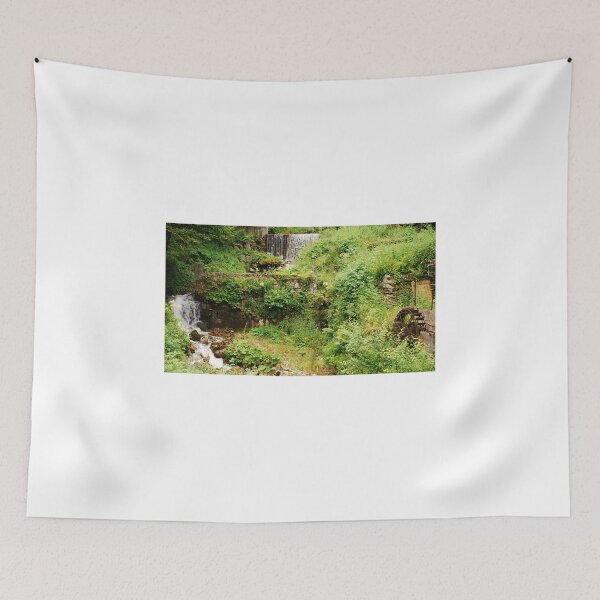 Item preview, Mill Water Wheel and Stream designed and sold by jojobob.