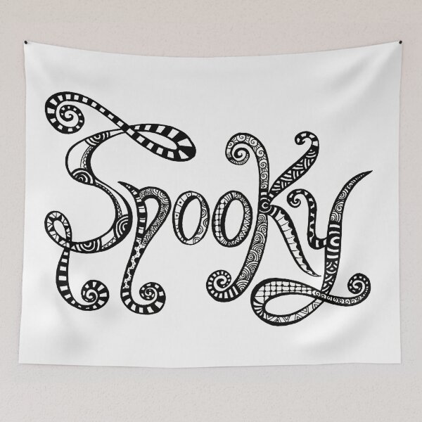 Item preview, Spooky designed and sold by Wealie Arts.