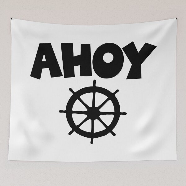 Item preview, Ahoy Wheel Sailing Design designed and sold by theshirtshops.