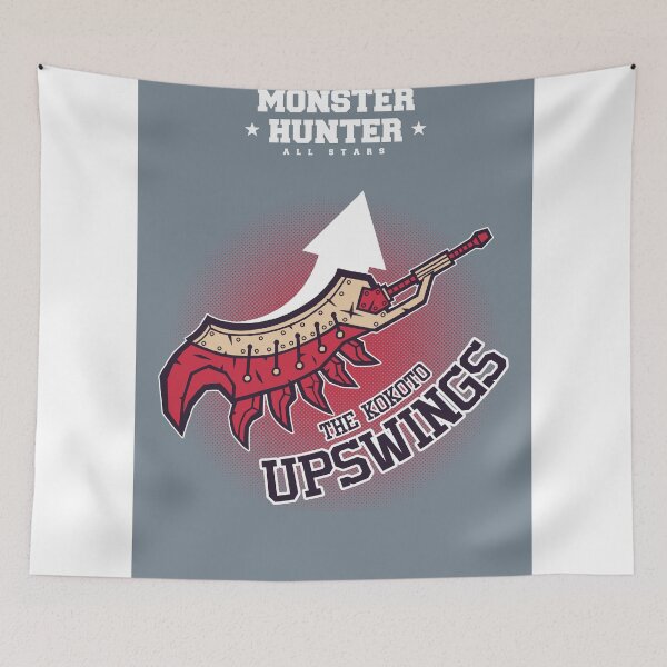 Item preview, Monster Hunter All Stars - Kokoto Upswings designed and sold by bleachedink.