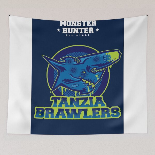 Item preview, Monster Hunter All Stars - The Tanzia Brawlers designed and sold by bleachedink.