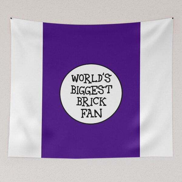 Item preview, WORLD'S BIGGEST BRICK FAN designed and sold by ChilleeW.
