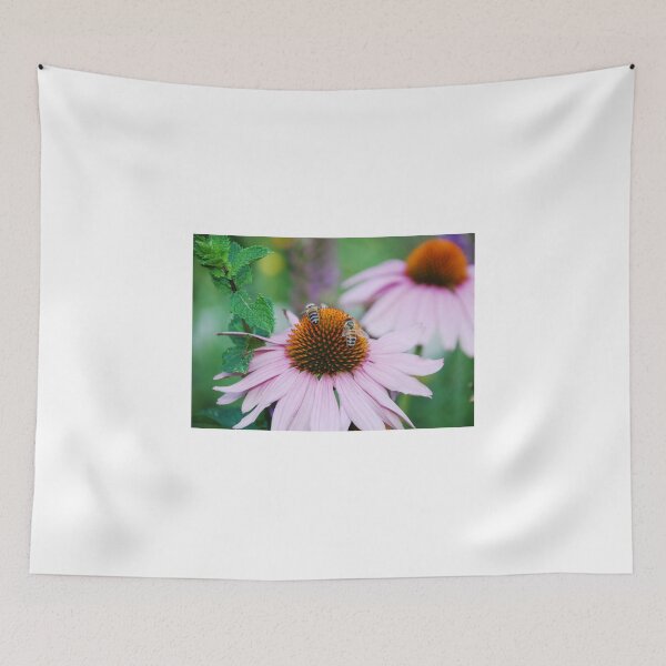 Item preview, Echinacea Purpurea with Bees  designed and sold by jojobob.