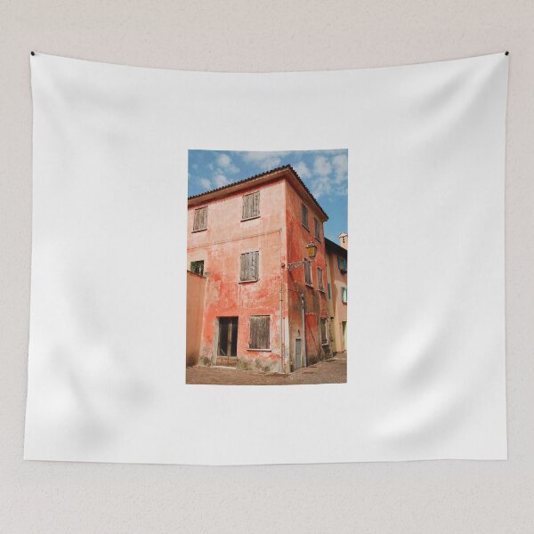 Item preview, Derelict Red Building in Caorle designed and sold by jojobob.