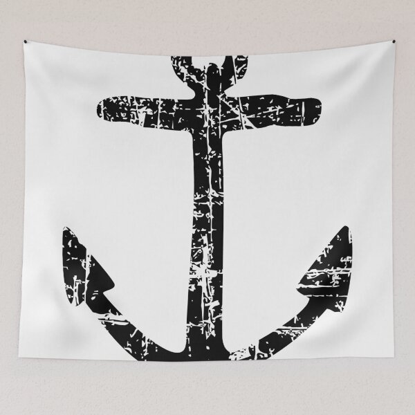 Item preview, Anchor Vintage Black designed and sold by theshirtshops.