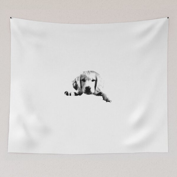 Item preview, Golden Retriever Puppy Dog Engraving designed and sold by Digital Eclectica.