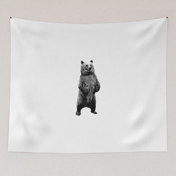 Item preview, Bear Standing Up. Wildlife Digital Engraving Image designed and sold by Digital Eclectica.