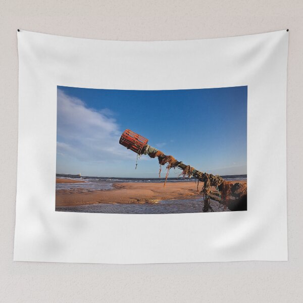 Item preview, Broken groyne on Blyth beach designed and sold by Violaman.